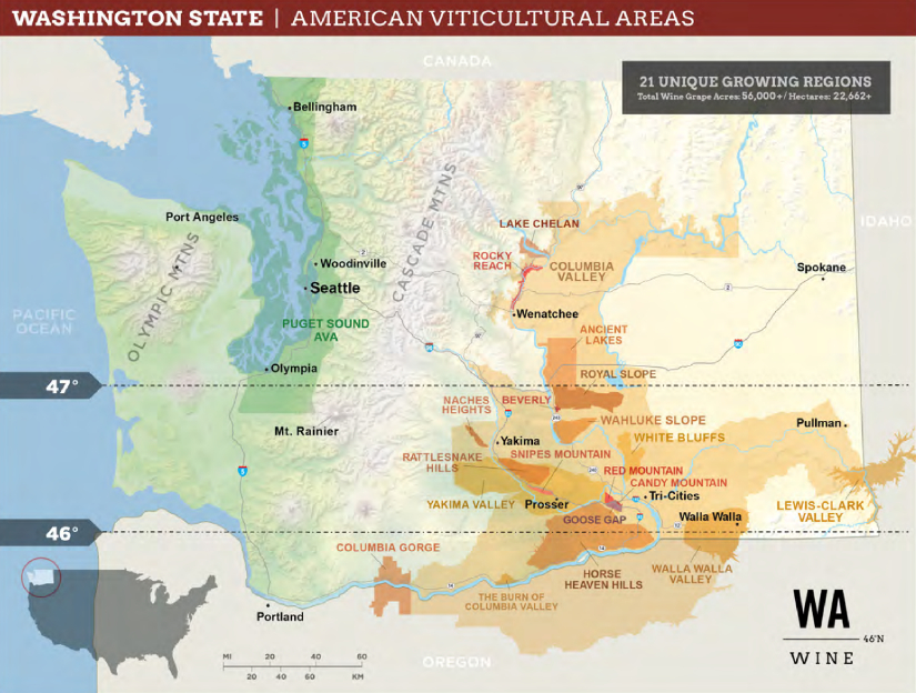 Washington wine regions